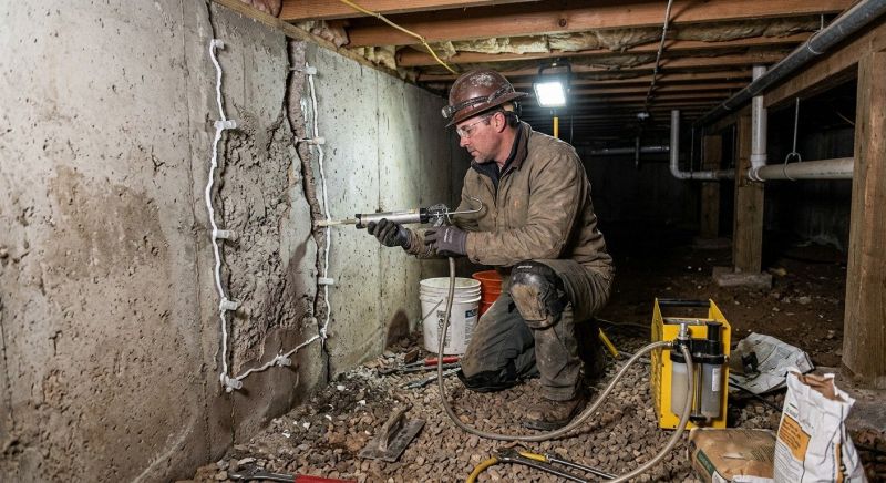 Structural Foundation Repair in Wallingford, CT