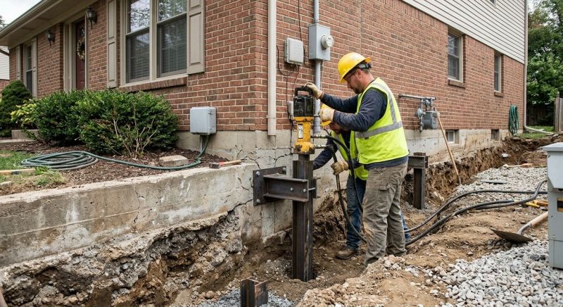 Structural Foundation Repair in Waterford, CT