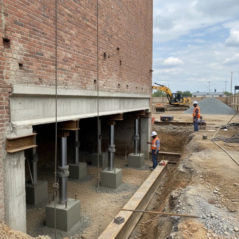 Structural Underpinning in Old Saybrook, CT